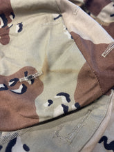 USGI PASGT Helmet Cover, DBDU / Chocolate Chip STAINED M-L