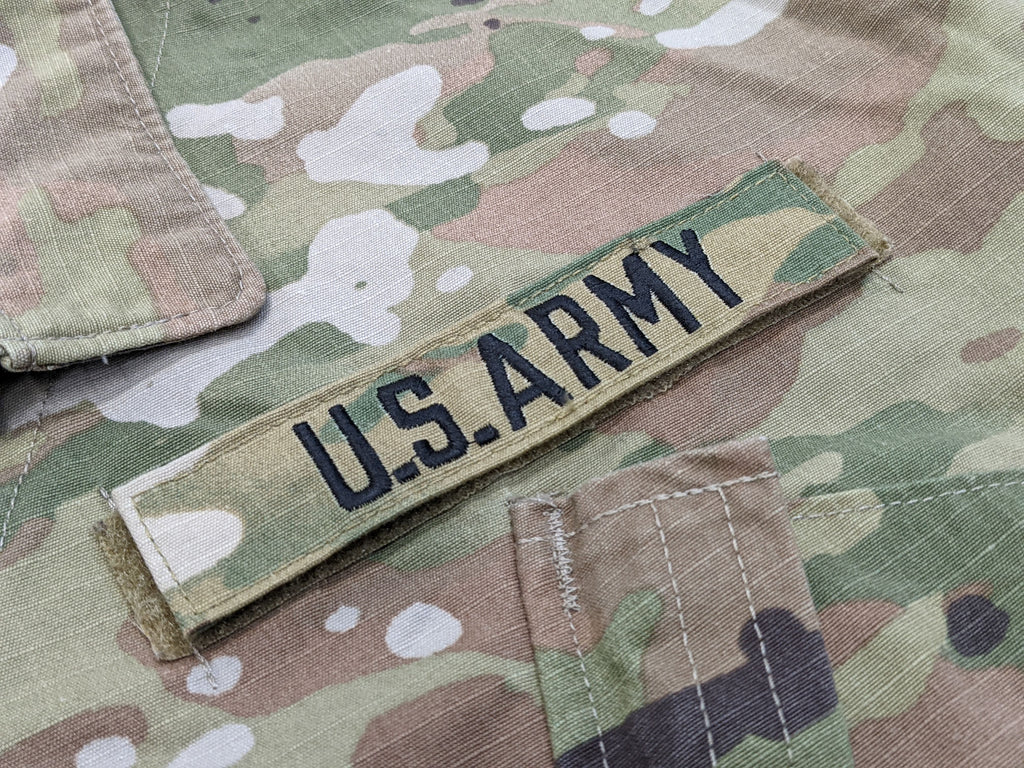 USGI Multicam OCP U.S. Army Name Tape Patch