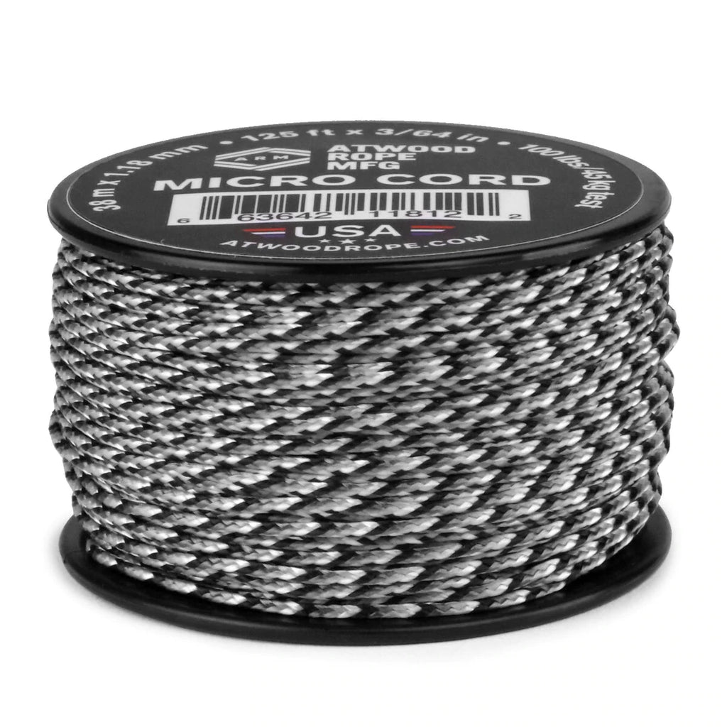 thumbnail image 2 of Atwood Rope Micro Cord Paracord – 1.18mm X 38m, Black (3-Pack) Free Shipping 2 of 6