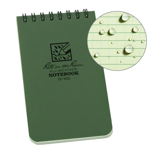 Rite in the Rain 3"x5" Top Spiral Notebook