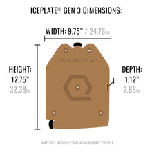 Qore Performance ICEPLATE Carrier Water Bladder (52.4 oz. / 1550ml)