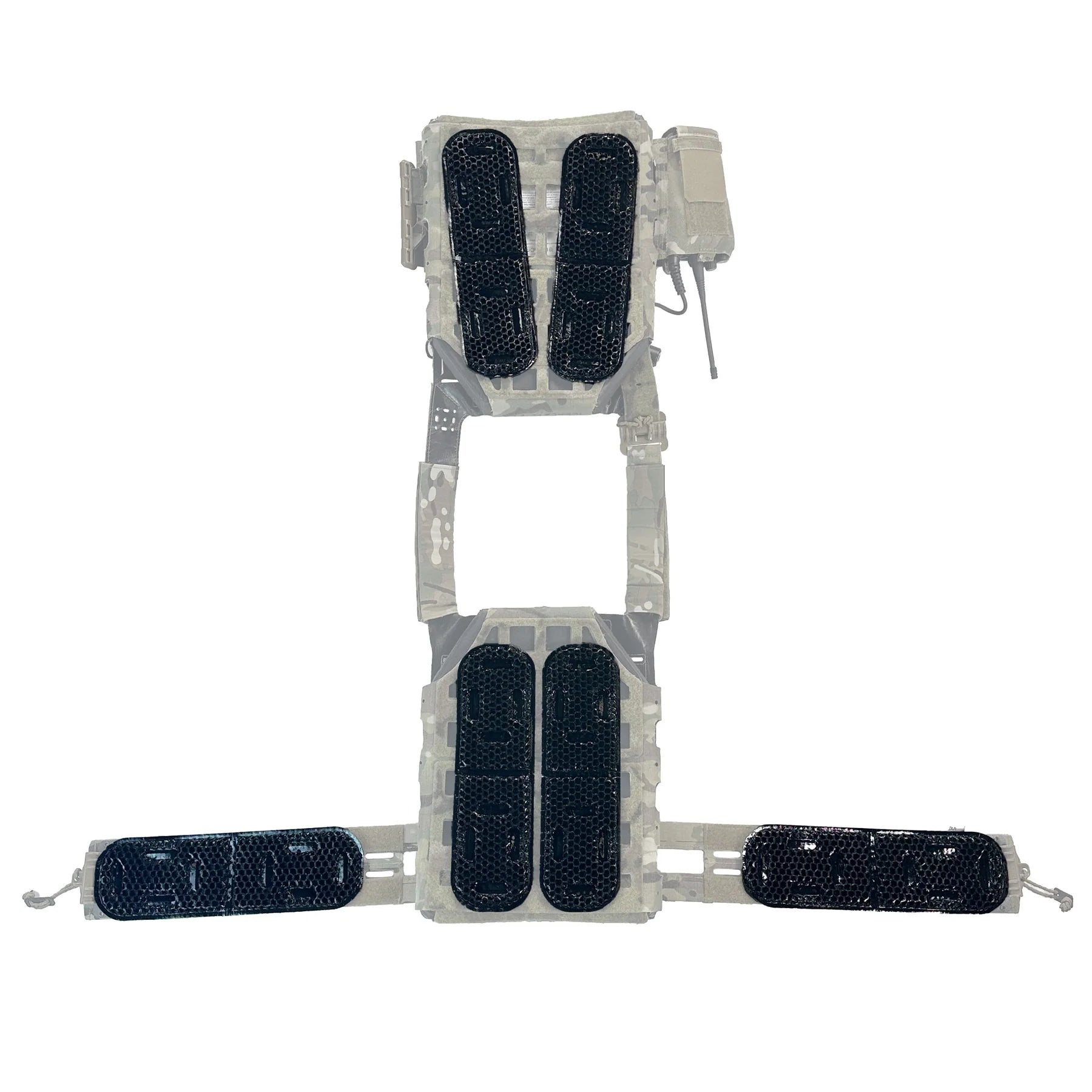Qore Performance ICEVENTS® Classic Plate Carrier Ventilation Pontoons