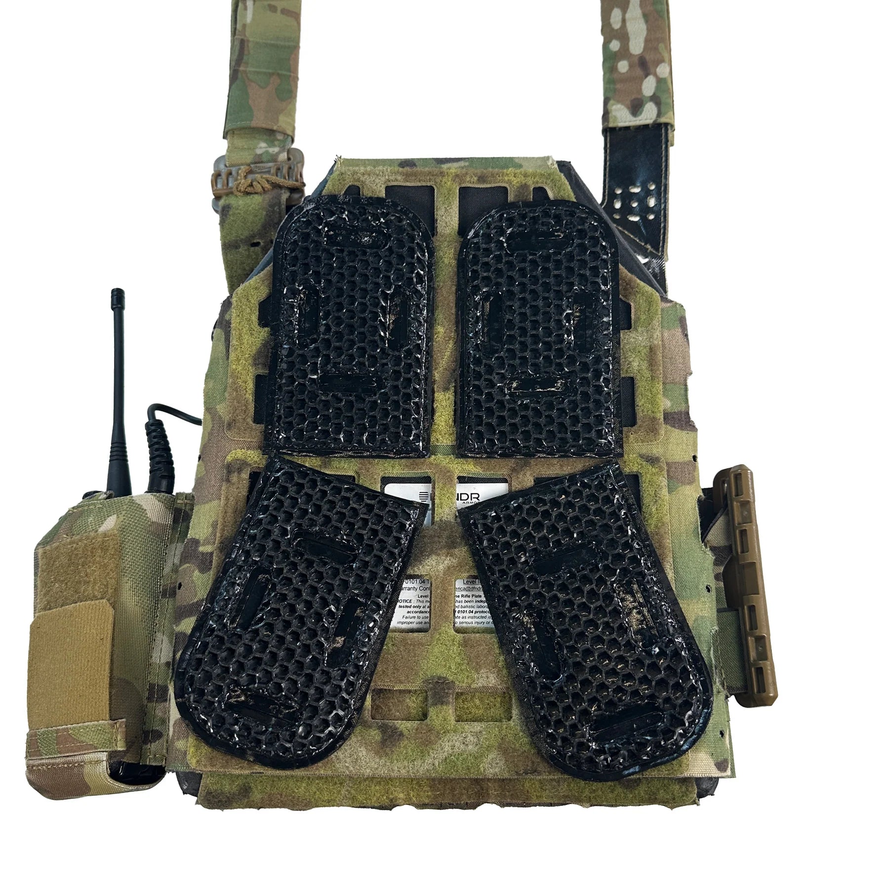 Qore Performance ICEVENTS® Classic Plate Carrier Ventilation Pontoons