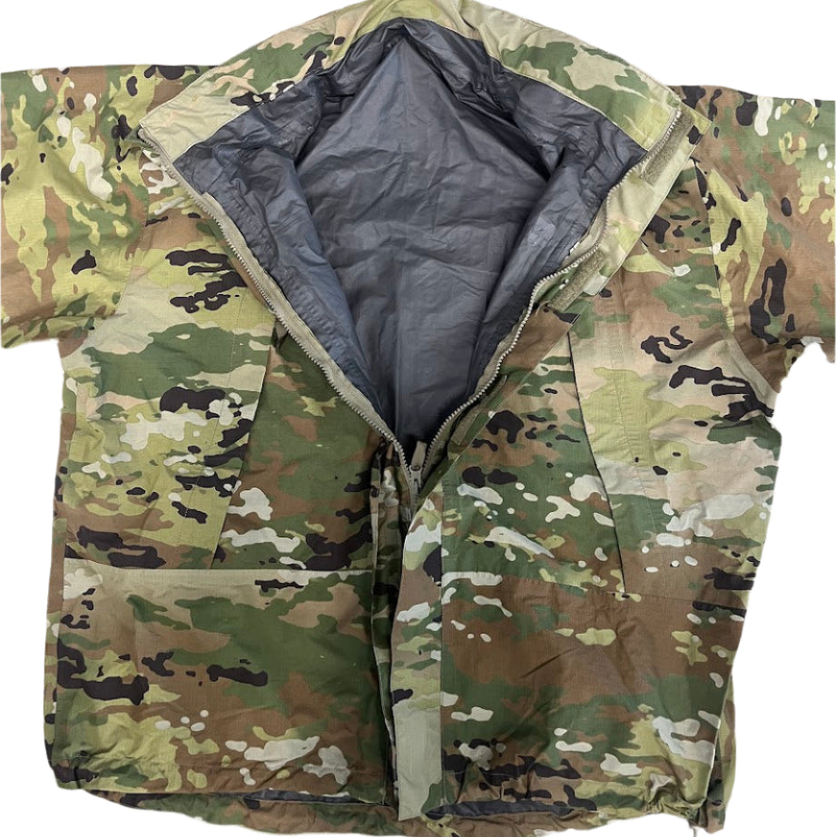 army cold weather gear USGI ECWCS OCP Level 6 Gore-Tex Jacket Extra Large Lightly Used