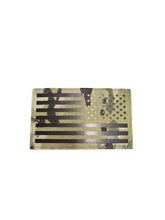 Laser Cut Multicam Infrared Reflective American Flag Patch Reverse