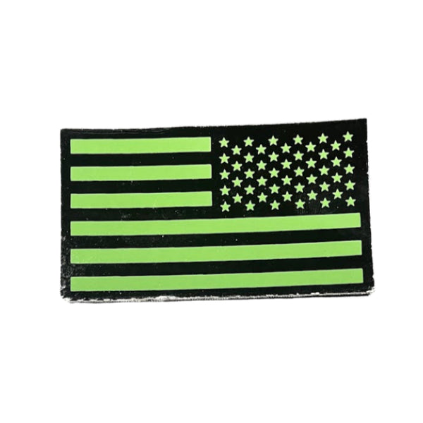 Infrared Reflective American Flag Patch Reverse