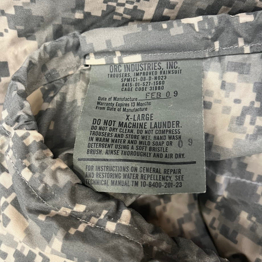 USGI Improved Rainsuit Trousers UCP/ACU