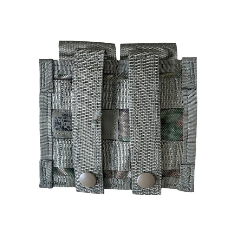 USGI OCP Molle II 40mm Double Grenade Pouch