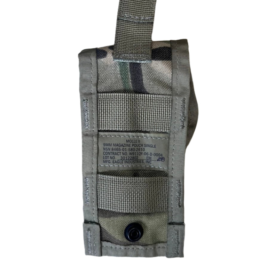 USGI OCP Molle II 9mm Pistol Magazine Pouch (Single)