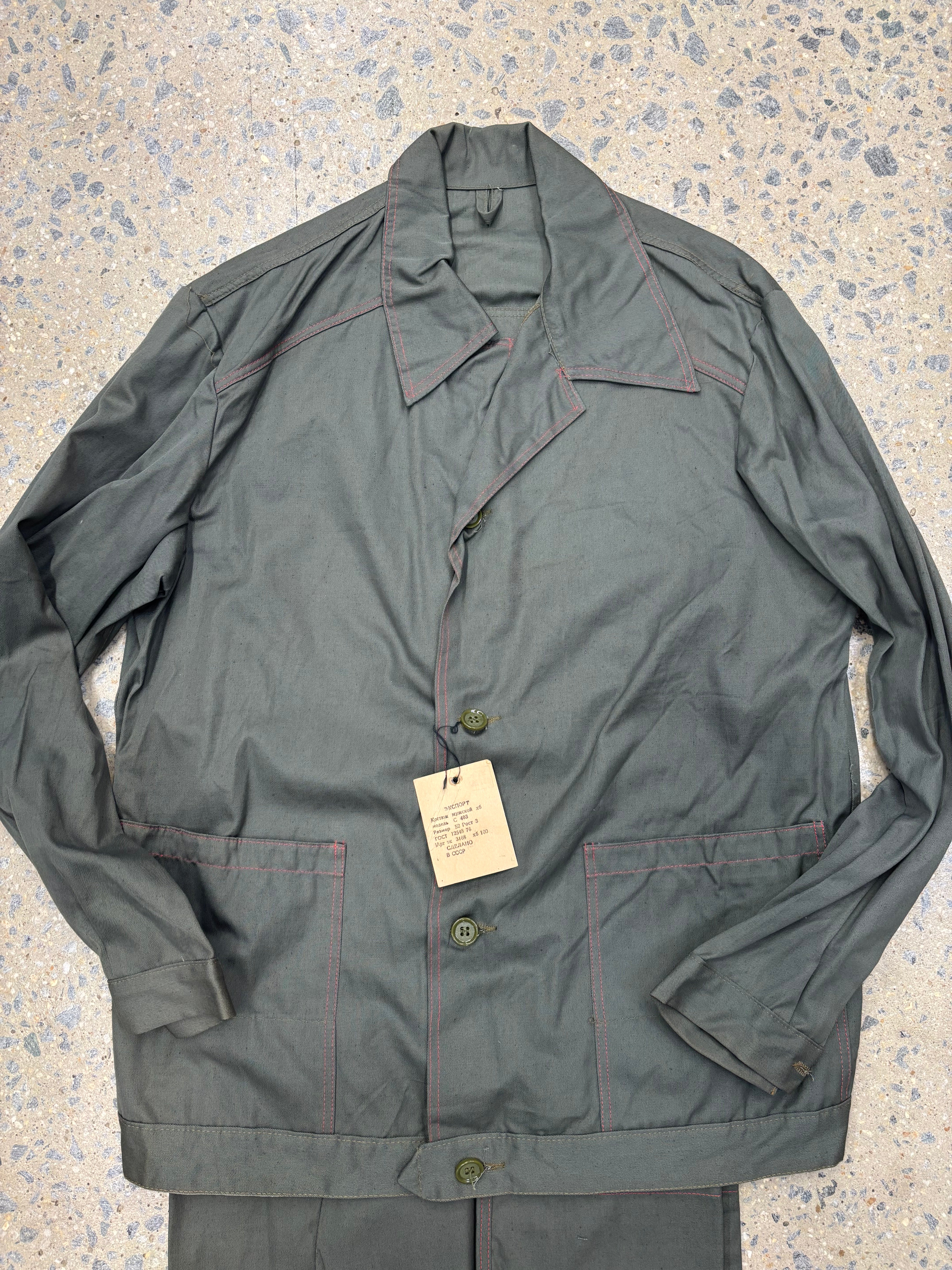 Soviet made for Export Workers Uniform Set, Olive