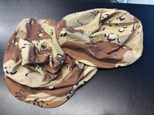 USGI PASGT Helmet Cover, DBDU / Chocolate Chip STAINED M-L