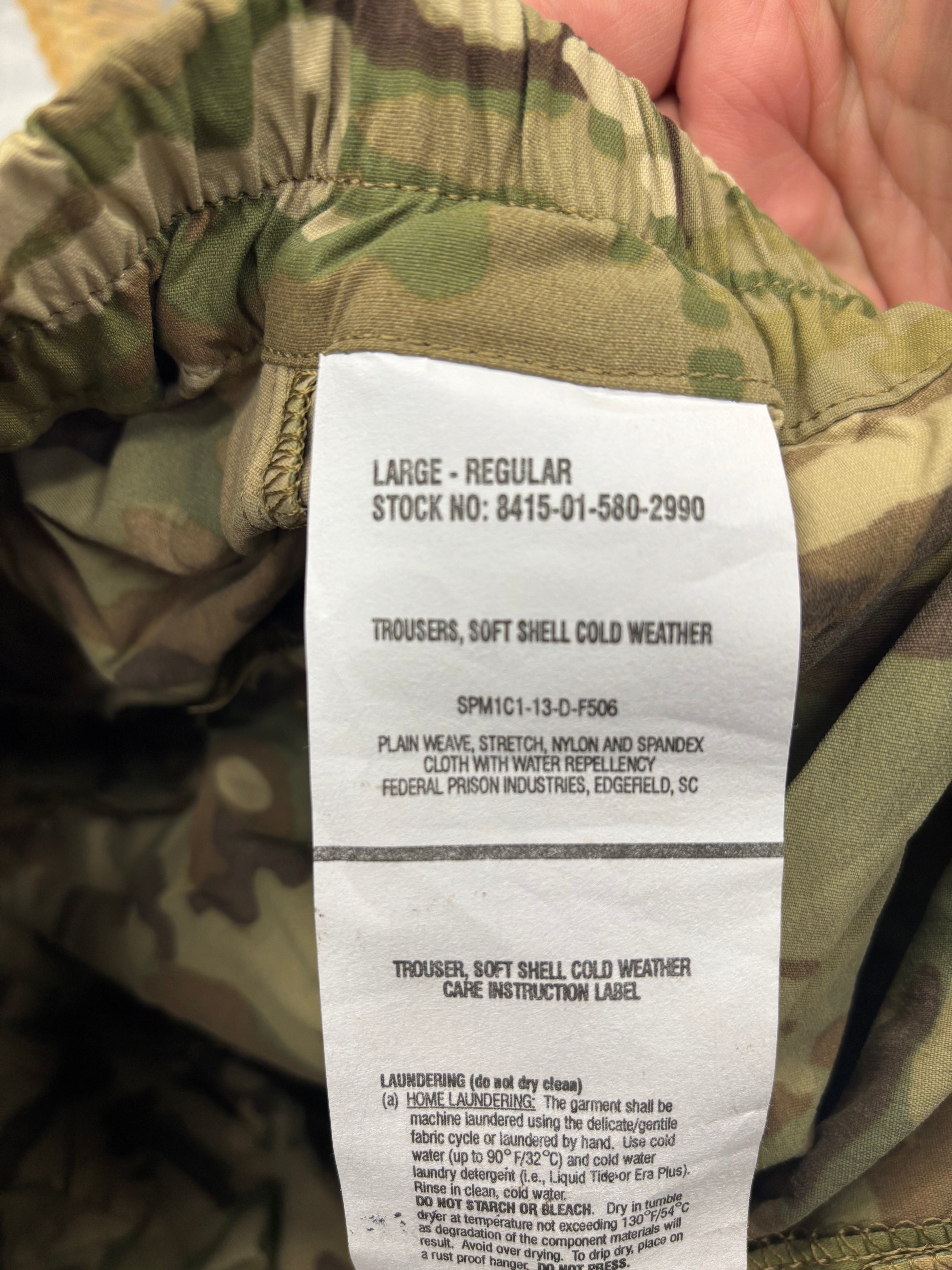 USGI ECWCS OEF-CP (Multicam) Level 5 Pants