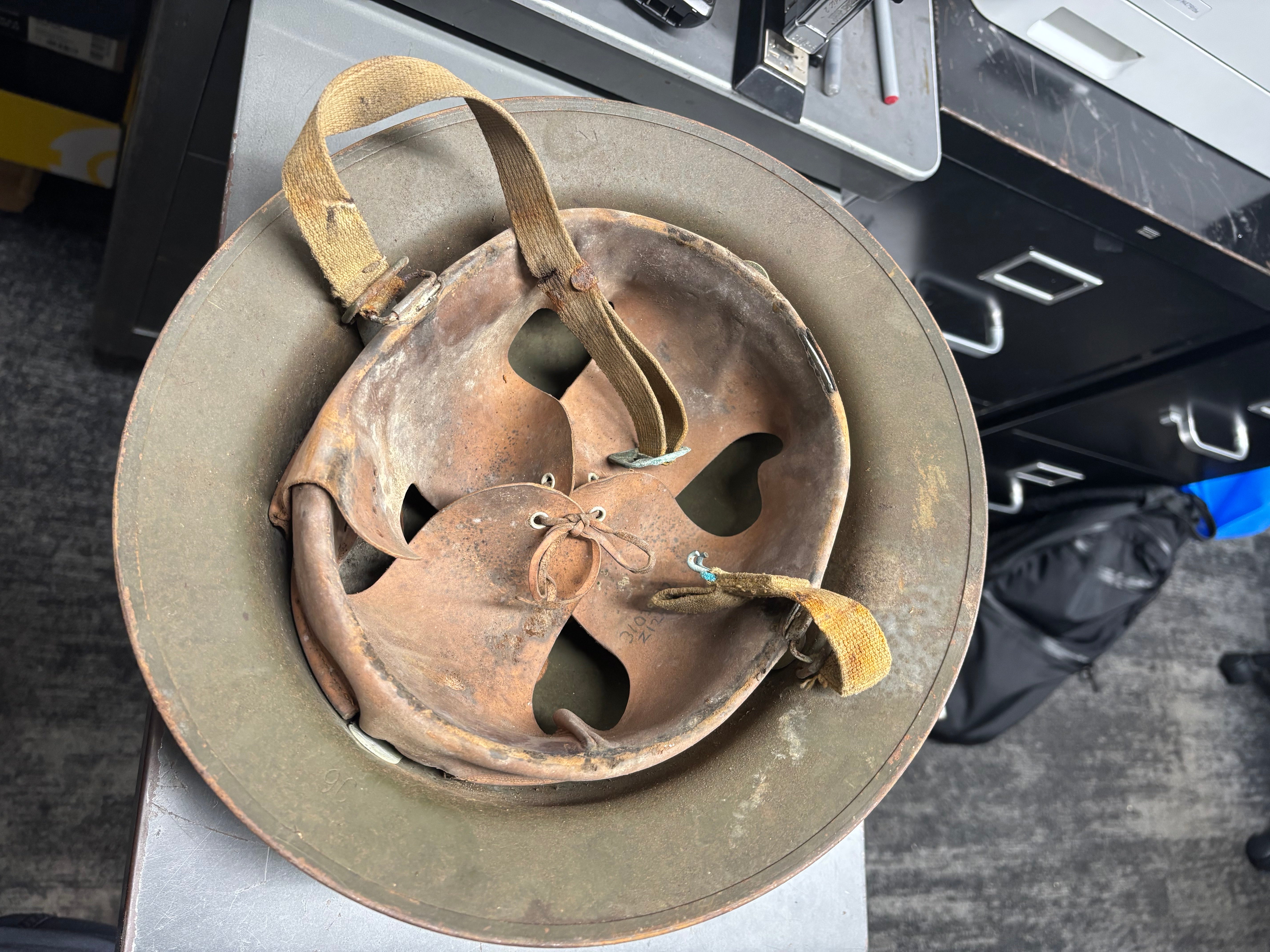 WW2 M1917A1 Kelly Helmet - Restoration Grade #010