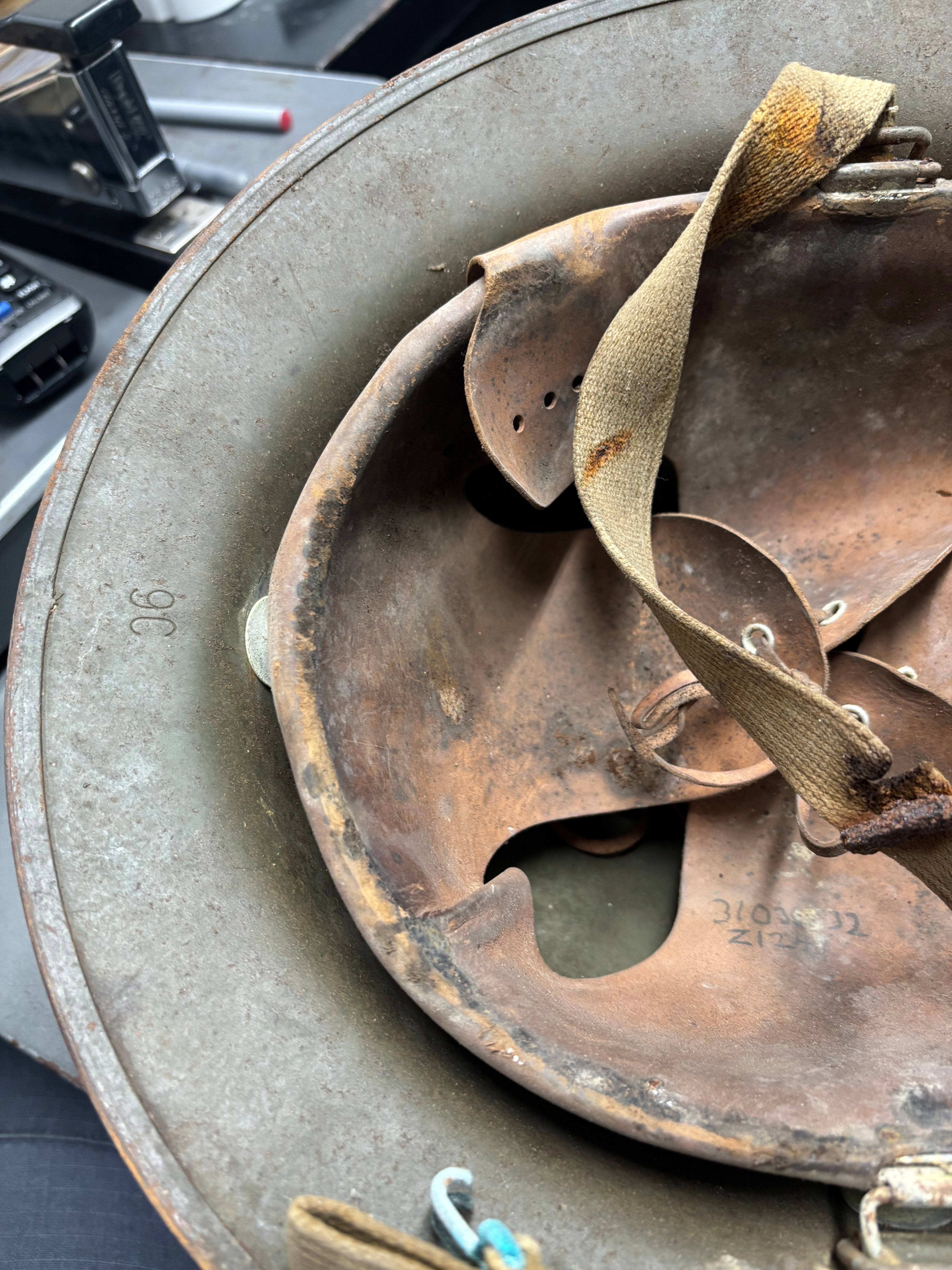 WW2 M1917A1 Kelly Helmet - Restoration Grade #010