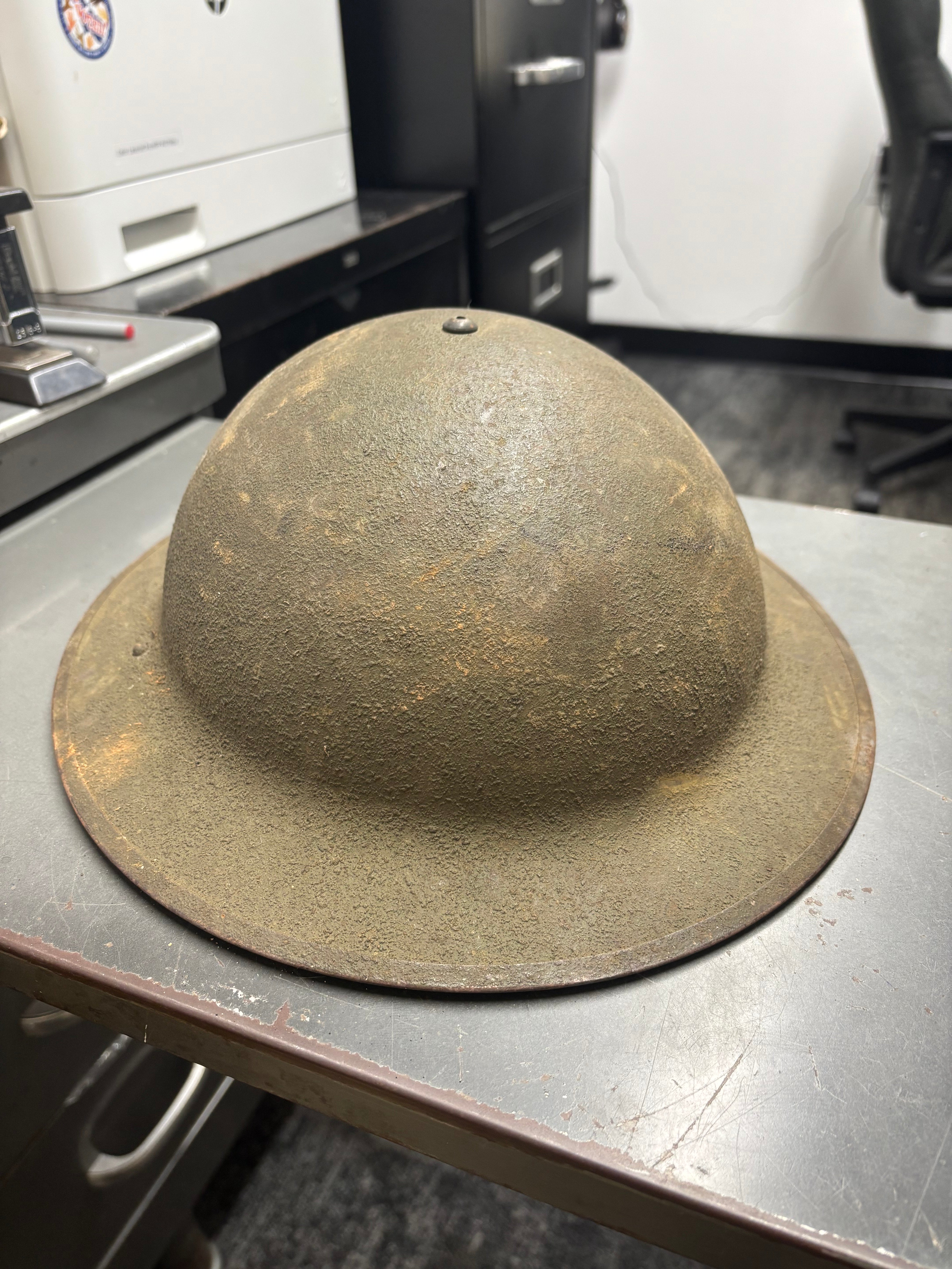 WW2 M1917A1 Kelly Helmet - Restoration Grade #020