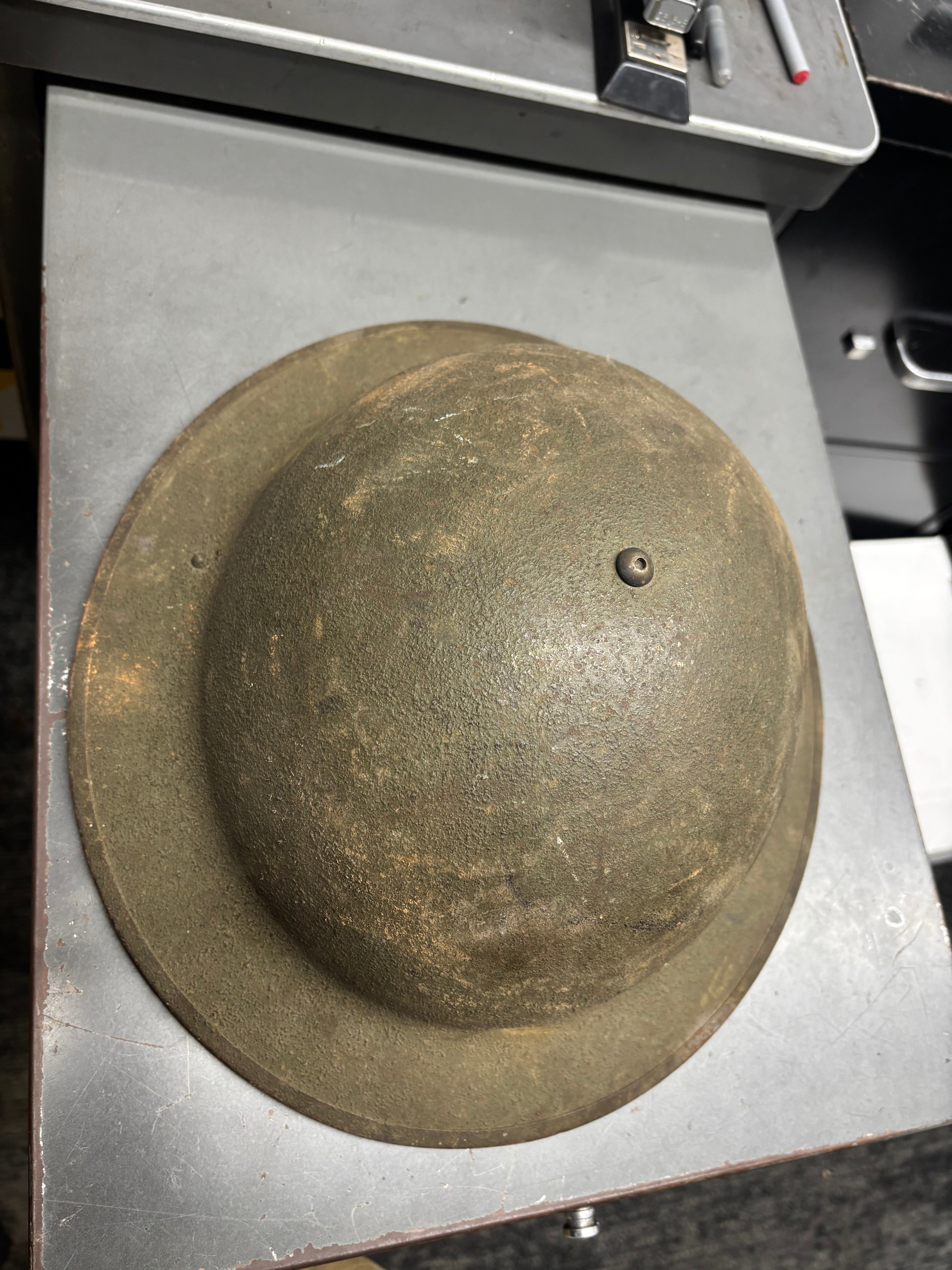 WW2 M1917A1 Kelly Helmet - Restoration Grade #020