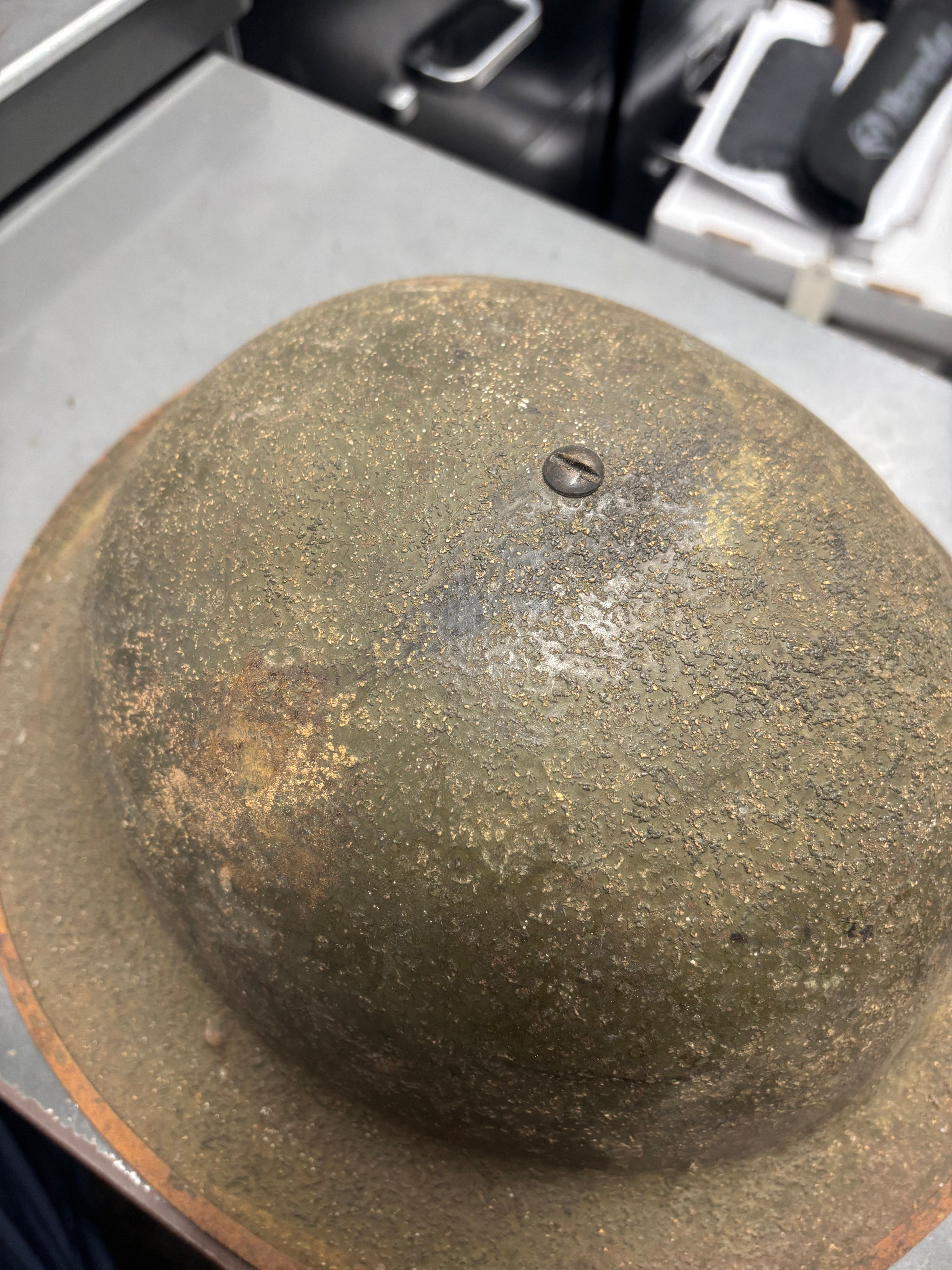 WW2 M1917A1 Kelly Helmet - Restoration Grade #030