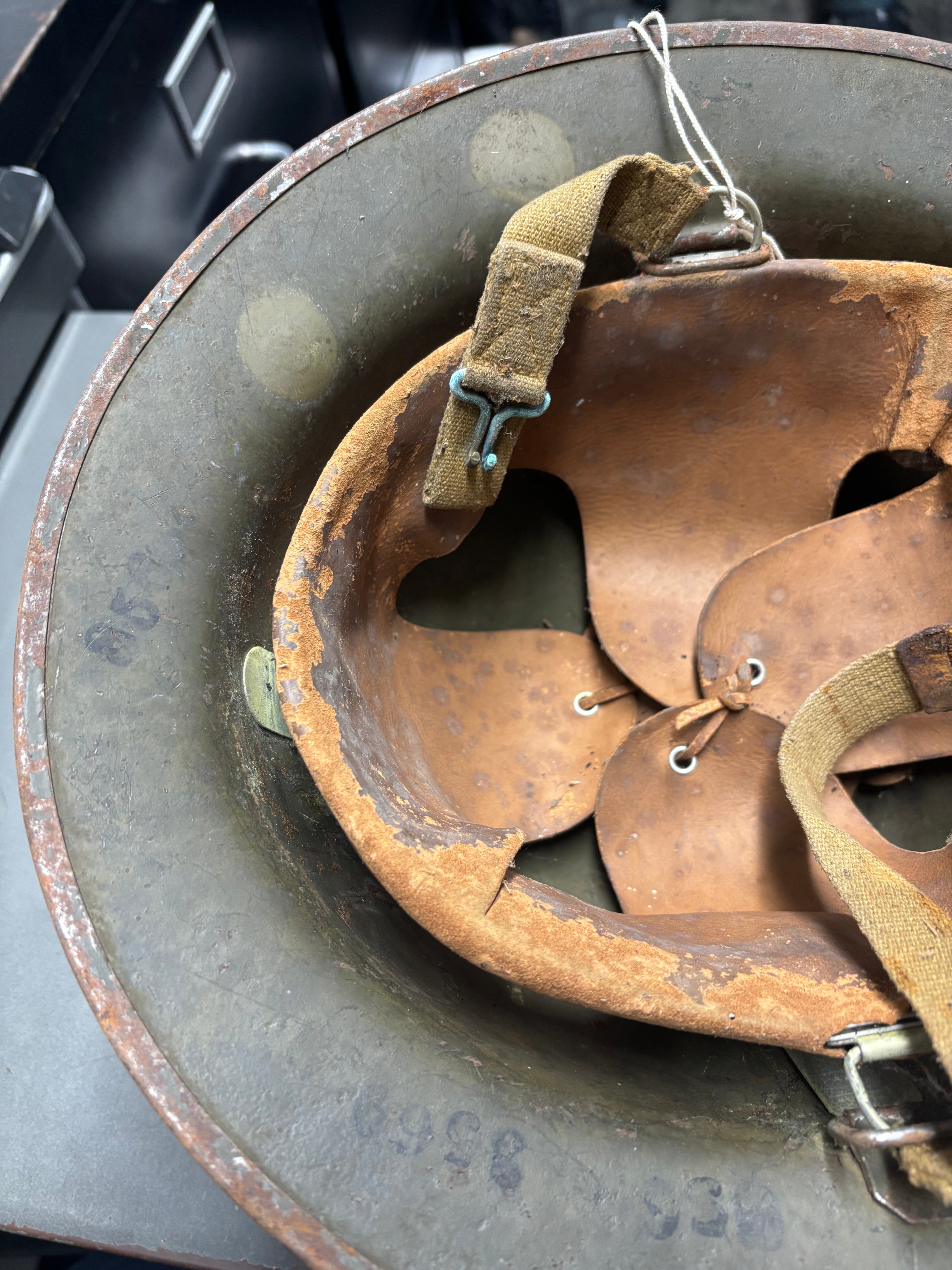 WW2 M1917A1 Kelly Helmet - Restoration Grade #030