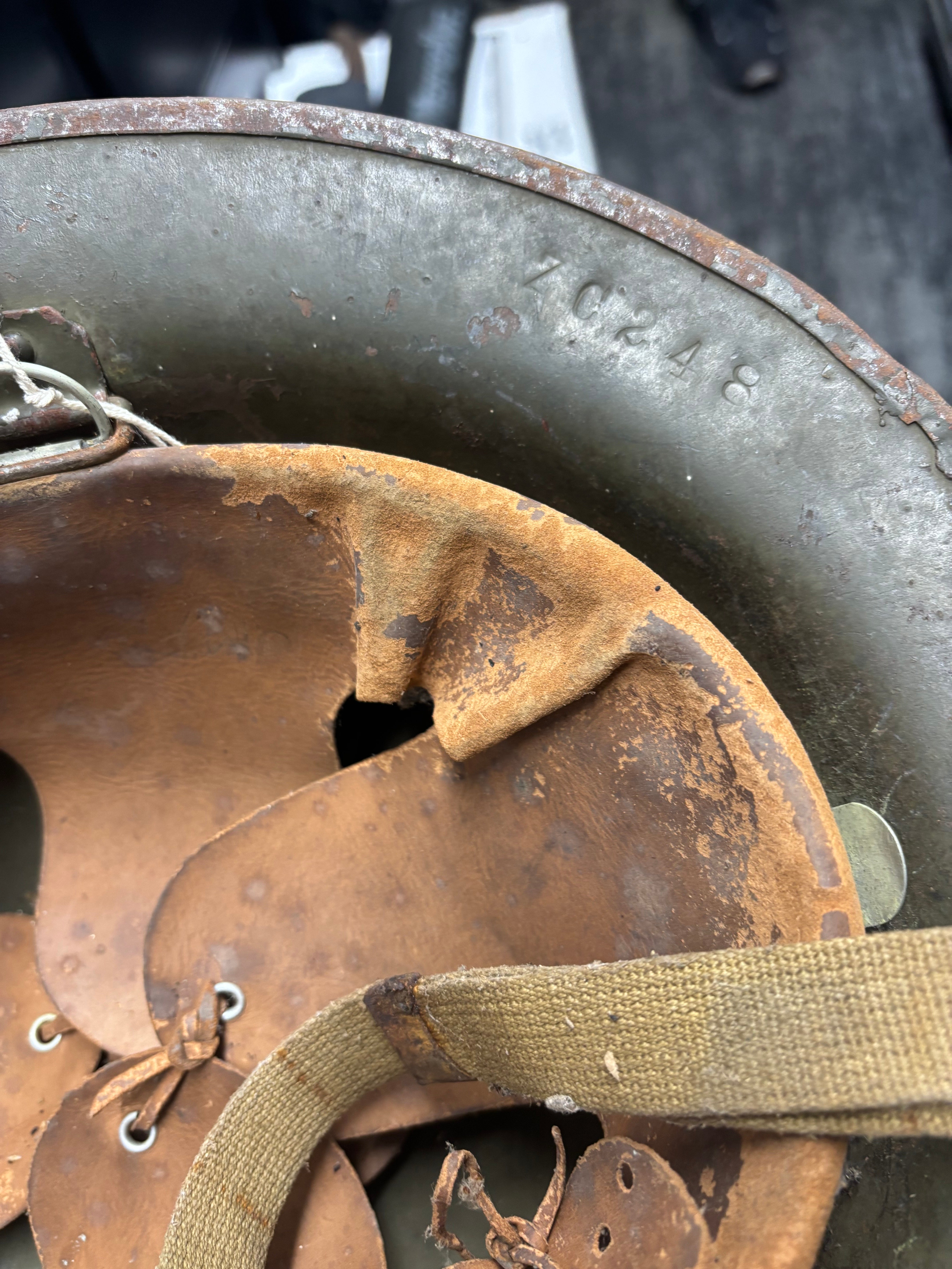 WW2 M1917A1 Kelly Helmet - Restoration Grade #030