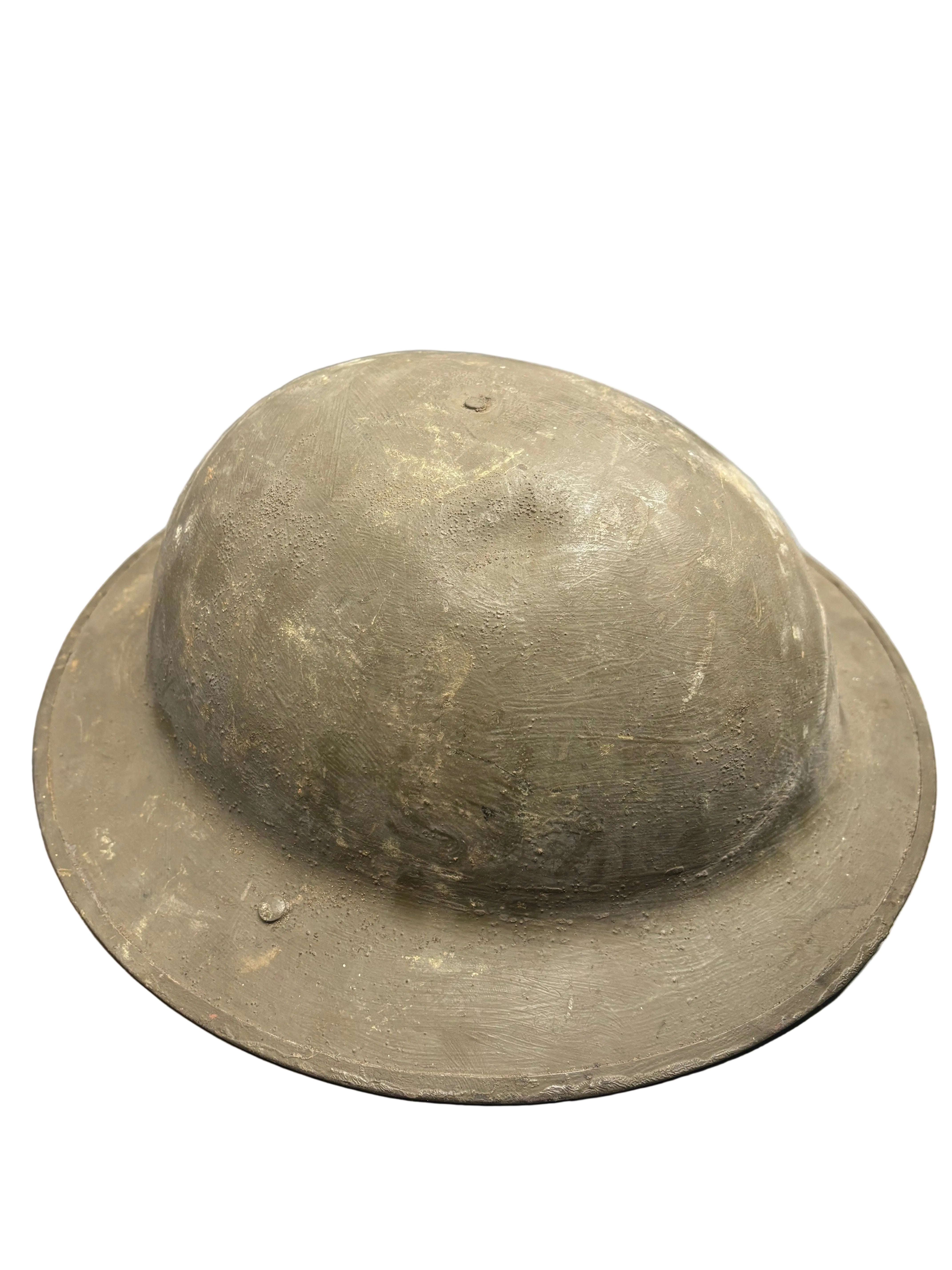 WW1 British MkI Helmet - Incomplete Condition, No Liner #903