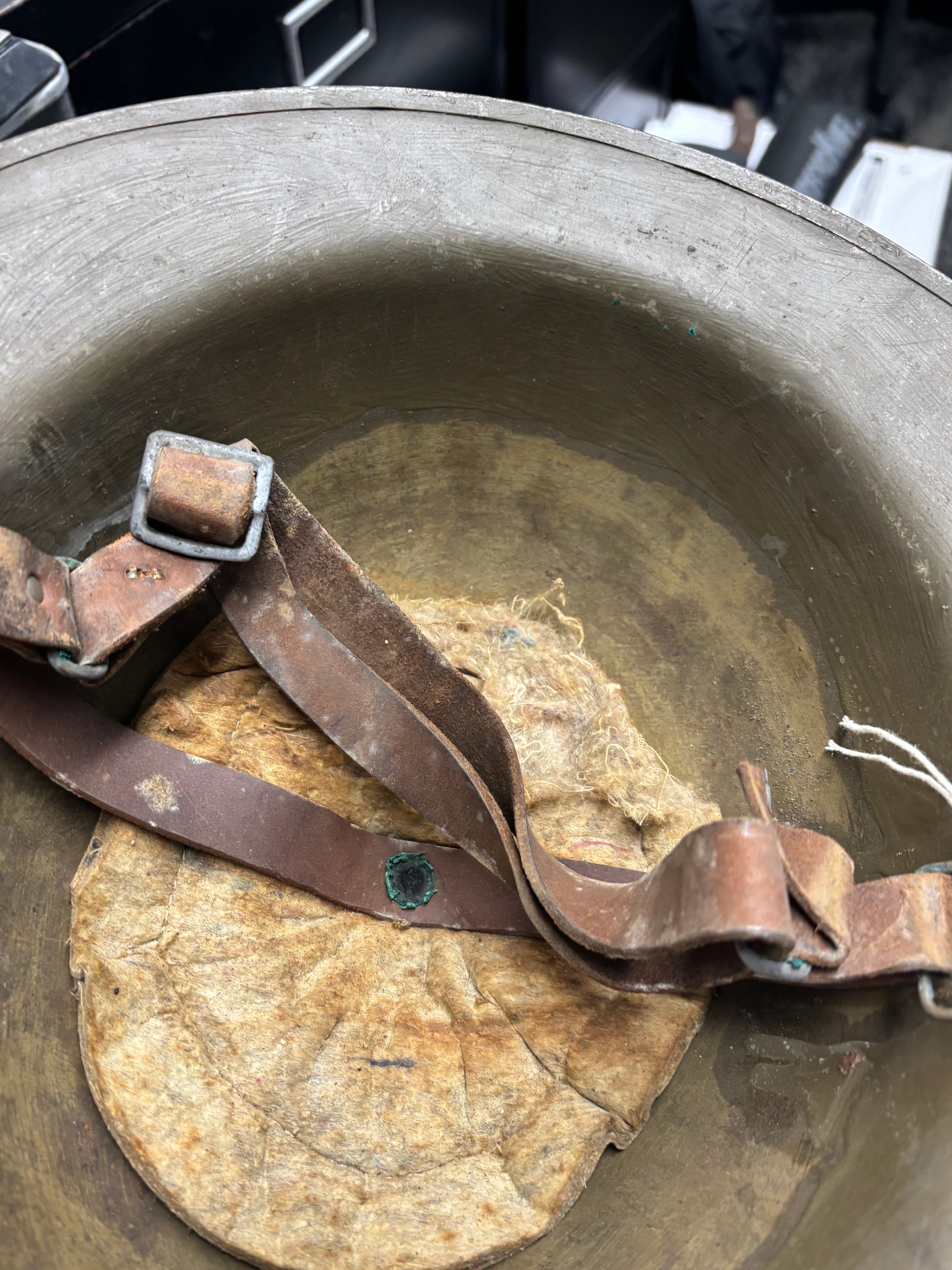 WW1 British MkI Helmet - Incomplete Condition, No Liner #903