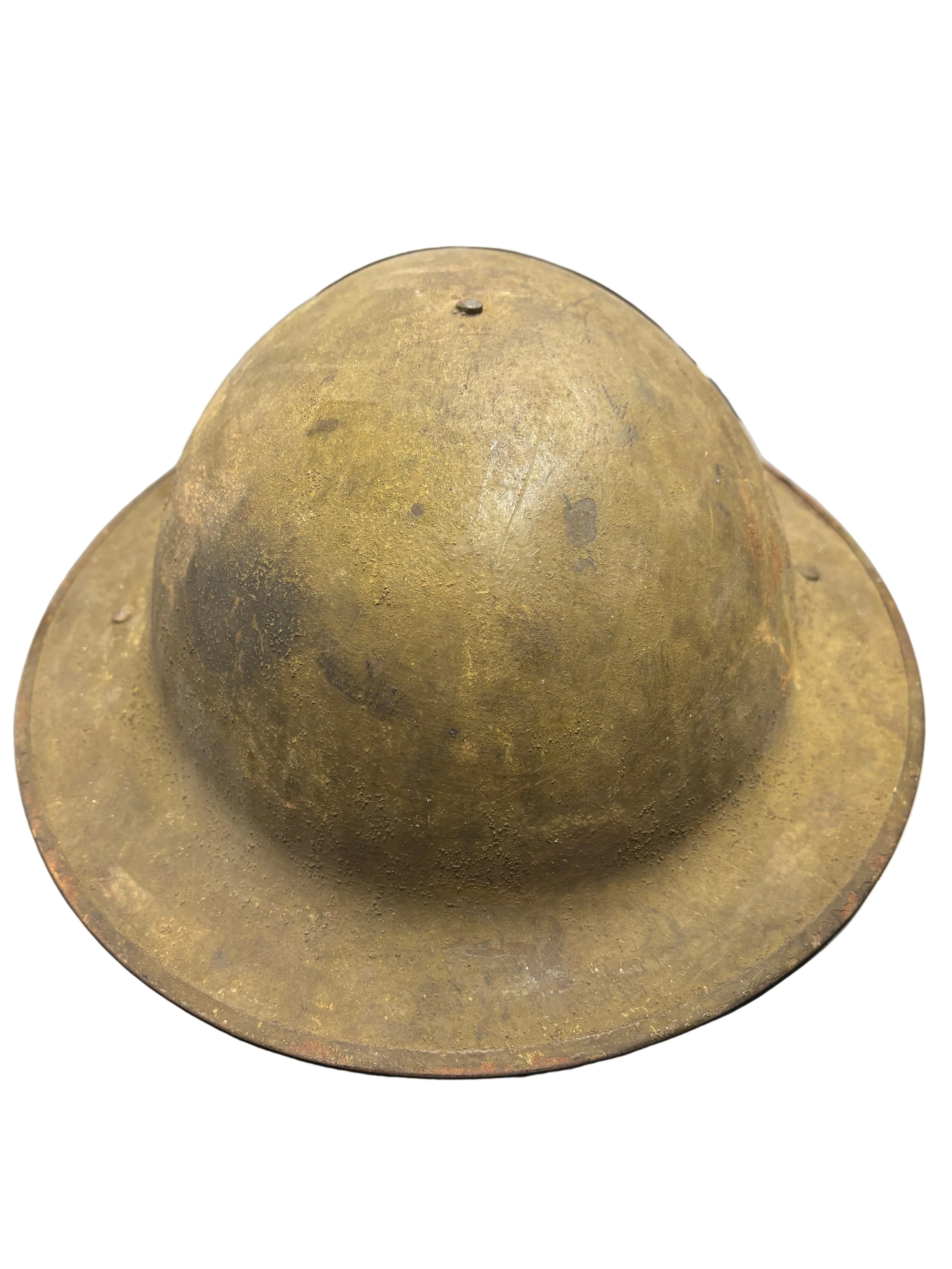 WW1 British MkI Helmet - Incomplete Condition, No Chinstrap #904