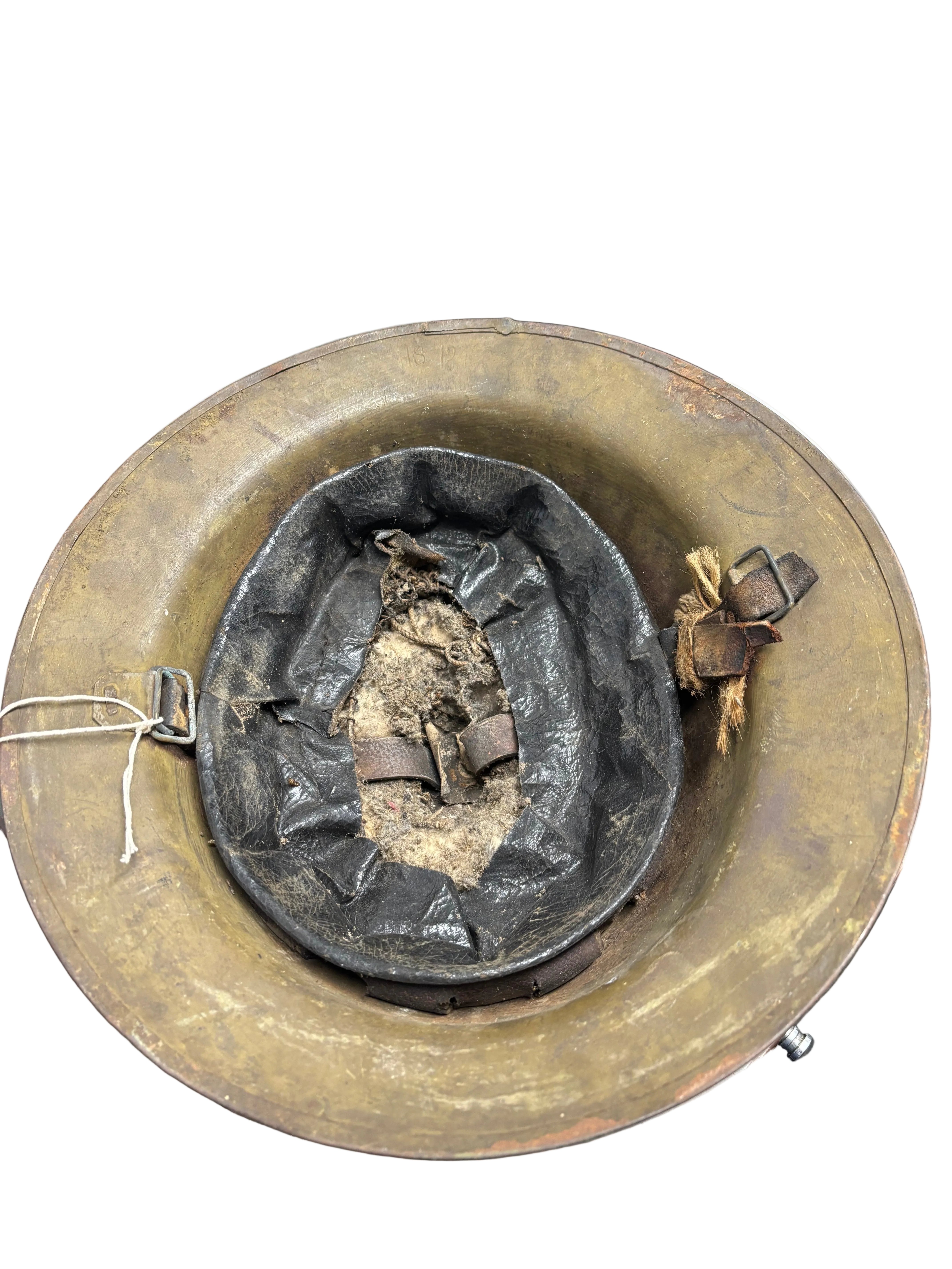 WW1 British MkI Helmet - Incomplete Condition, No Chinstrap #904