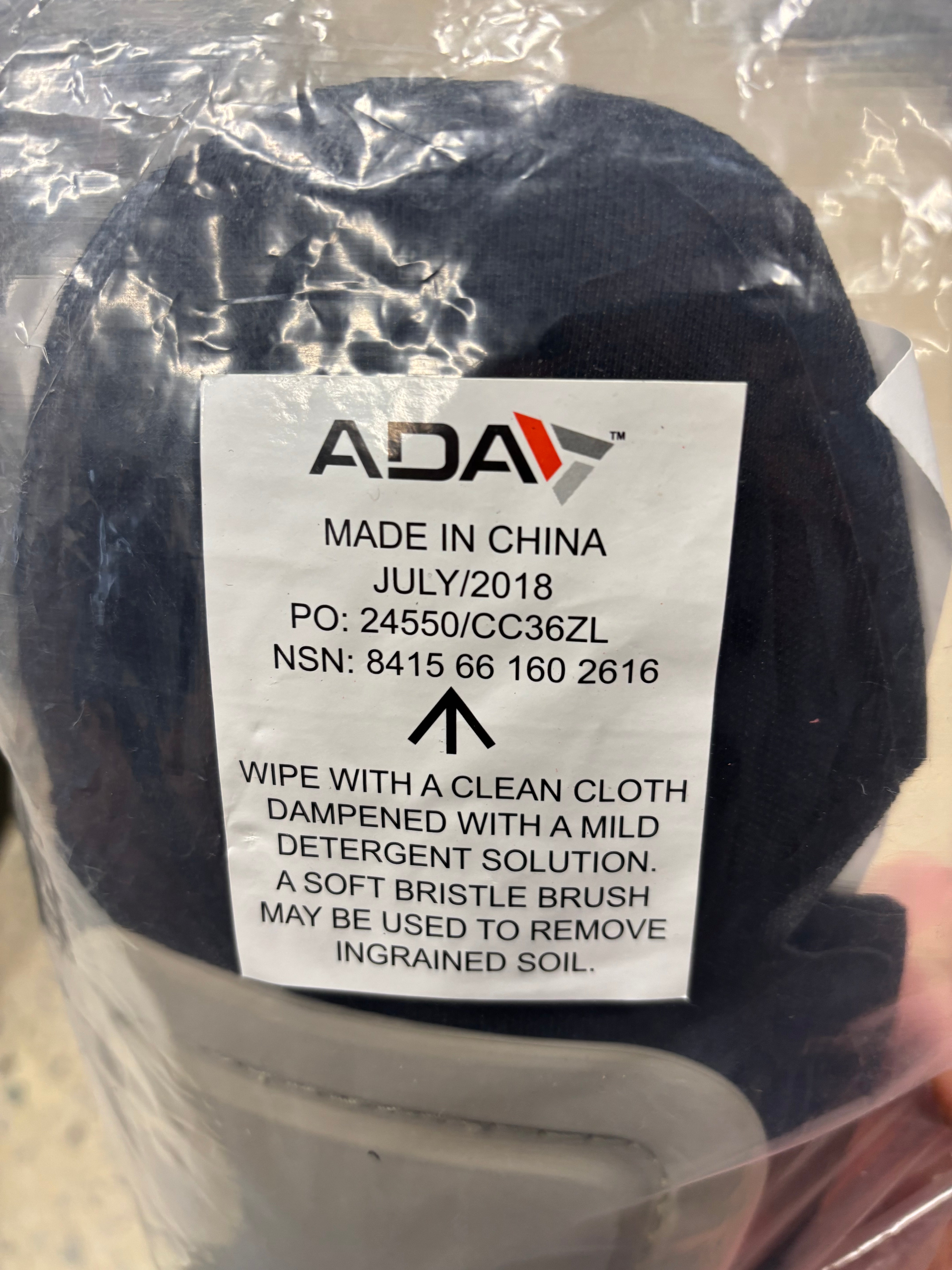 Australian Combat Pant Knee Pads made by ADA