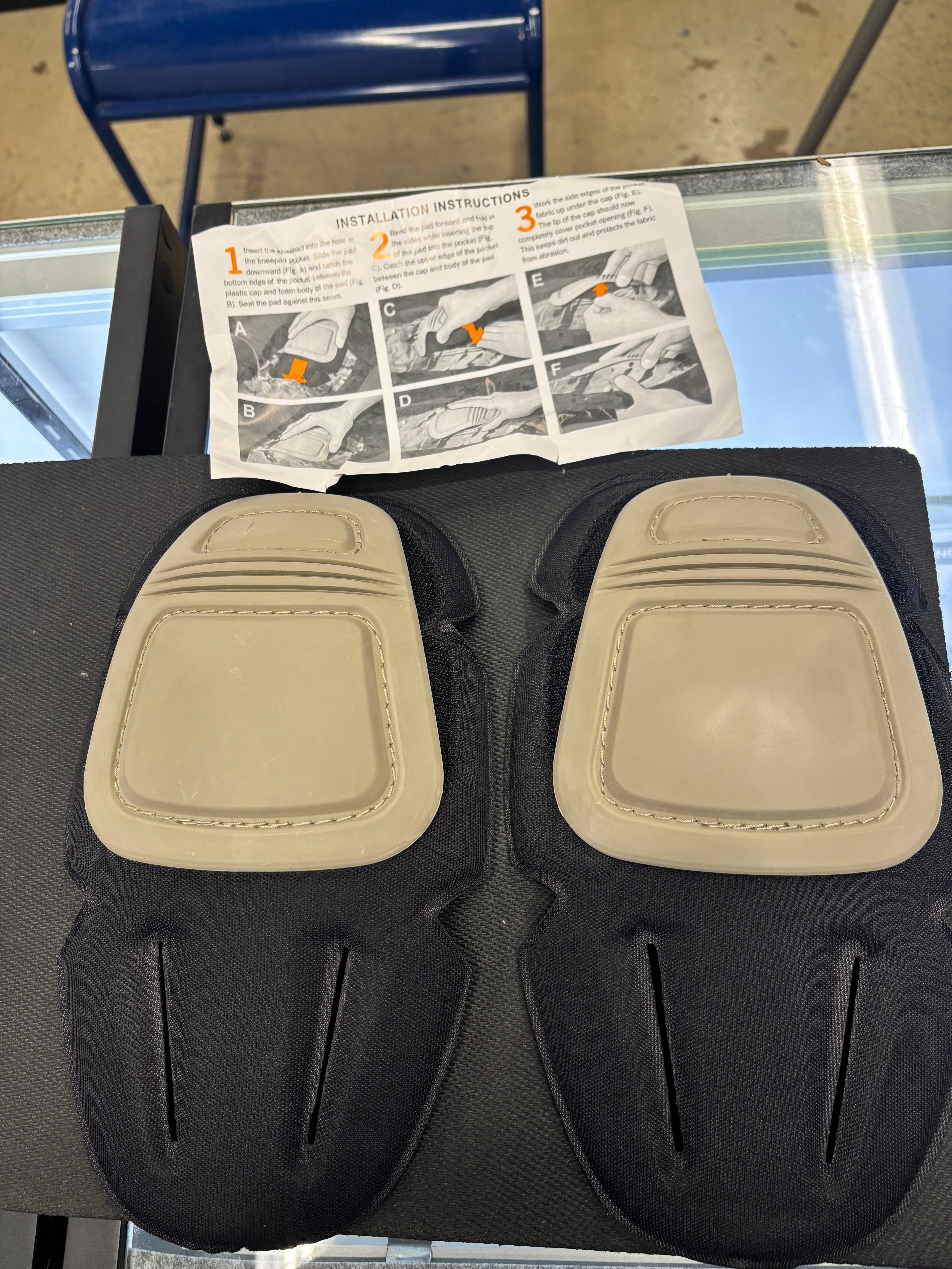 Australian Combat Pant Knee Pads made by ADA