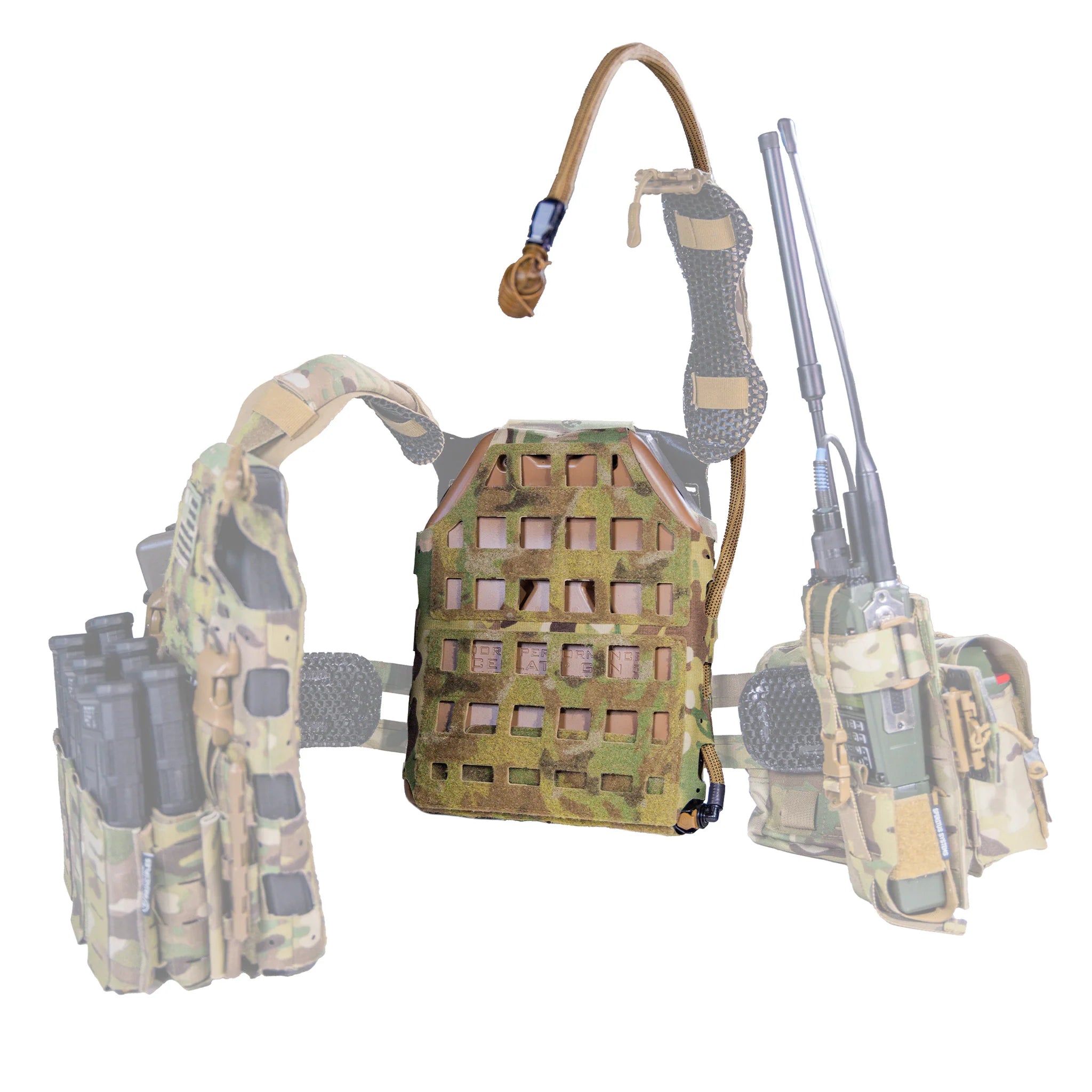 Qore Performance IMS Pro Gen 3 Combo (Internal/External MOLLE Plate Carrier Hydration Pack)