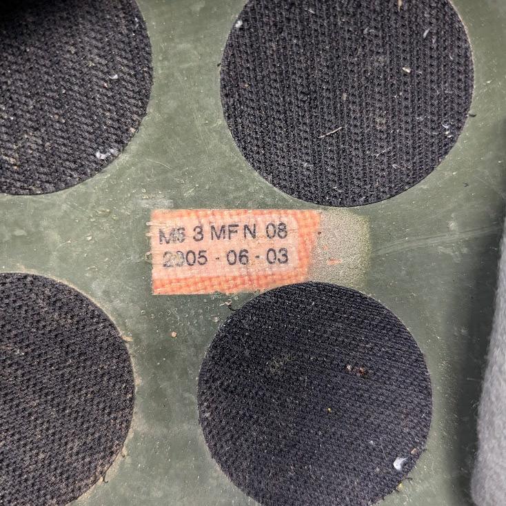 USGI MSA MICH 2000 Helmet, Medium with Land Warrior Set-Up