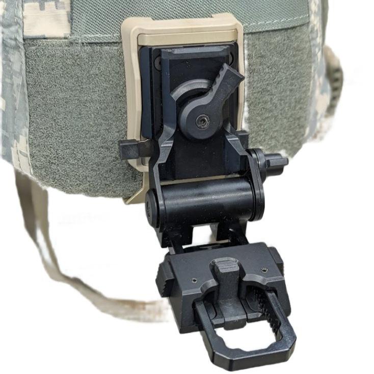 USGI MSA MICH 2000 Helmet, Medium with Land Warrior Set-Up