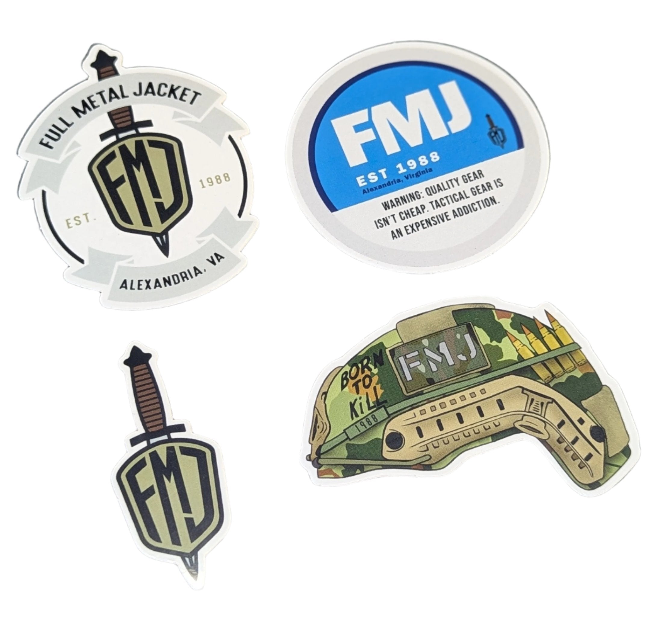 Full Metal Jacket Sticker Pack
