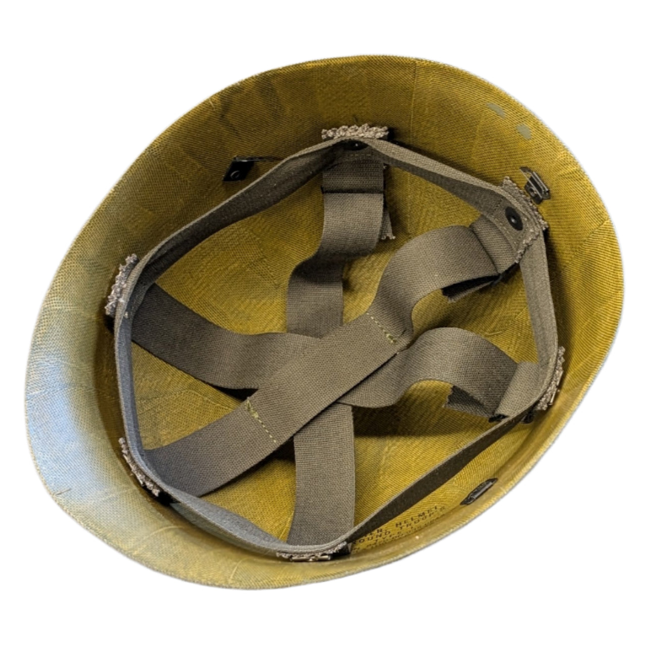 NOS 1980's M1 Helmet Liner, no sweatband