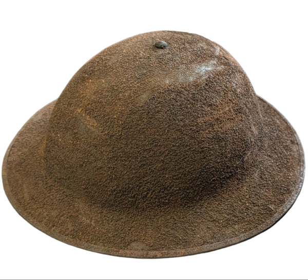 WW2 M1917A1 Kelly Helmet - Very Good British made shell #502