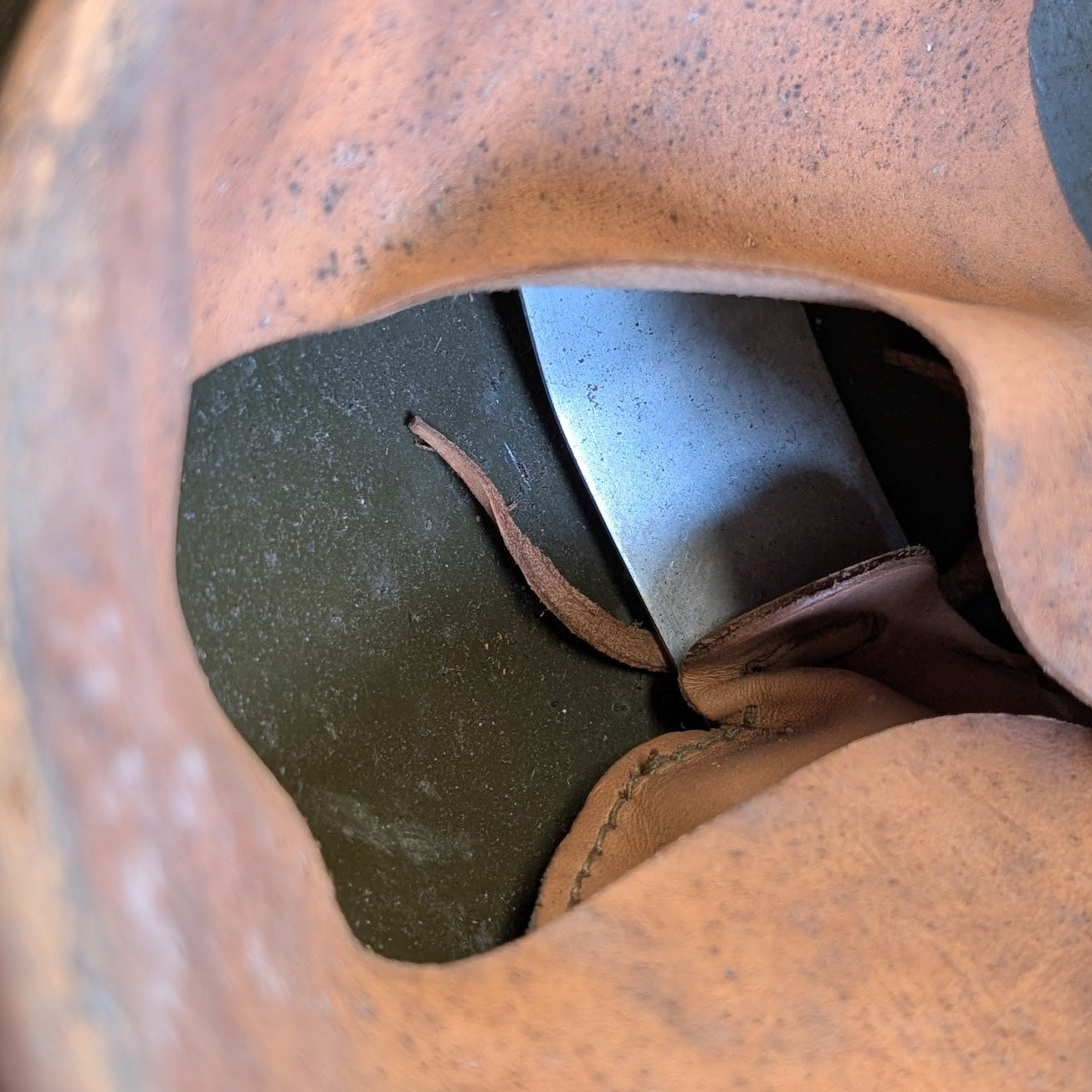 WW2 M1917A1 Kelly Helmet - Very Good British made shell #502