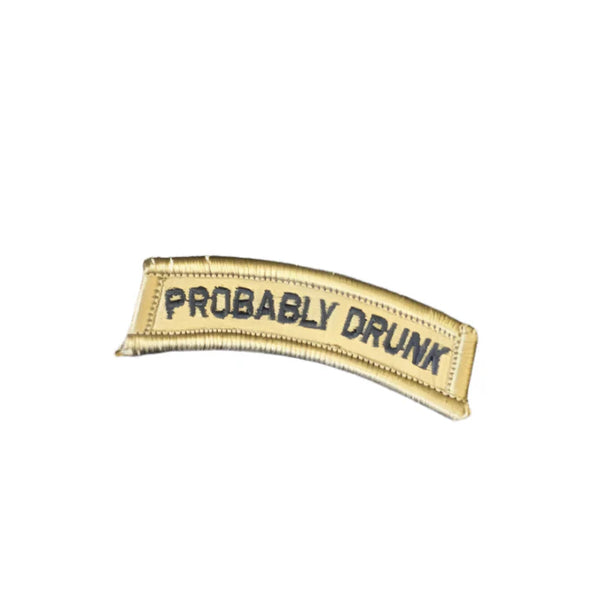 FMJ "Probably Drunk" Vanity Tab