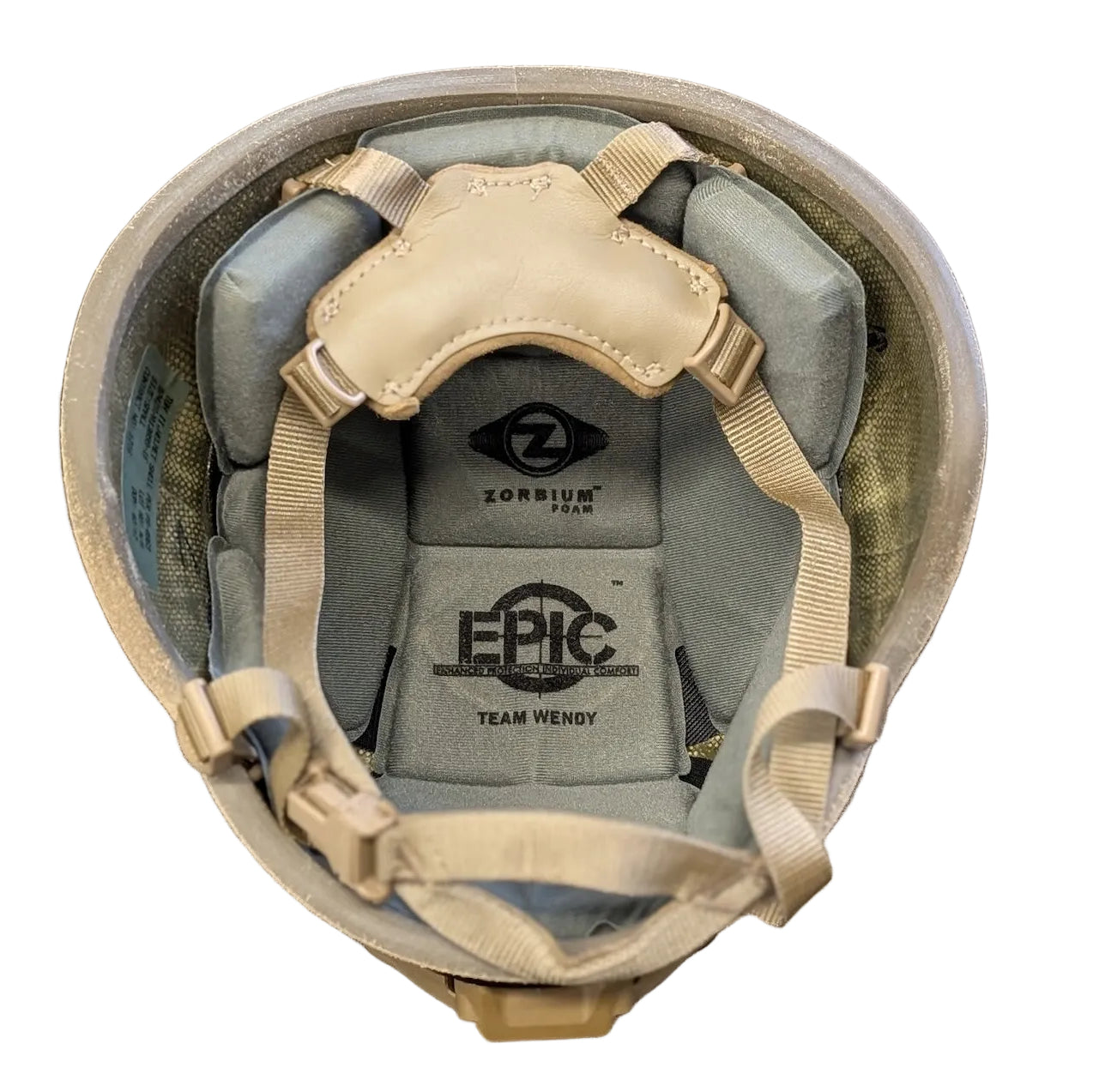 New Old Stock Gentex TBH-II Full-Cut Helmet, Small