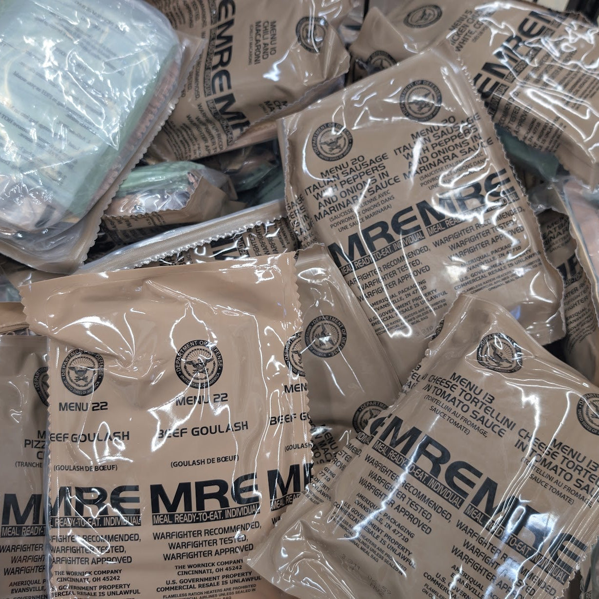 USGI Random US Military MRE