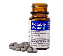 Potable Aqua Water Purification Tablets (50 Tablets)