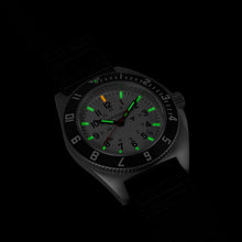 Marathon 41MM Arctic Edition STEEL NAVIGATOR - W/ DATE - (SSNAV-D) - ON DEFSTAN NYLON