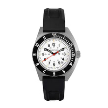 Marathon 41MM Arctic Edition STEEL NAVIGATOR - W/ DATE - (SSNAV-D) - ON 3-PIECE RUBBER STRAP KIT