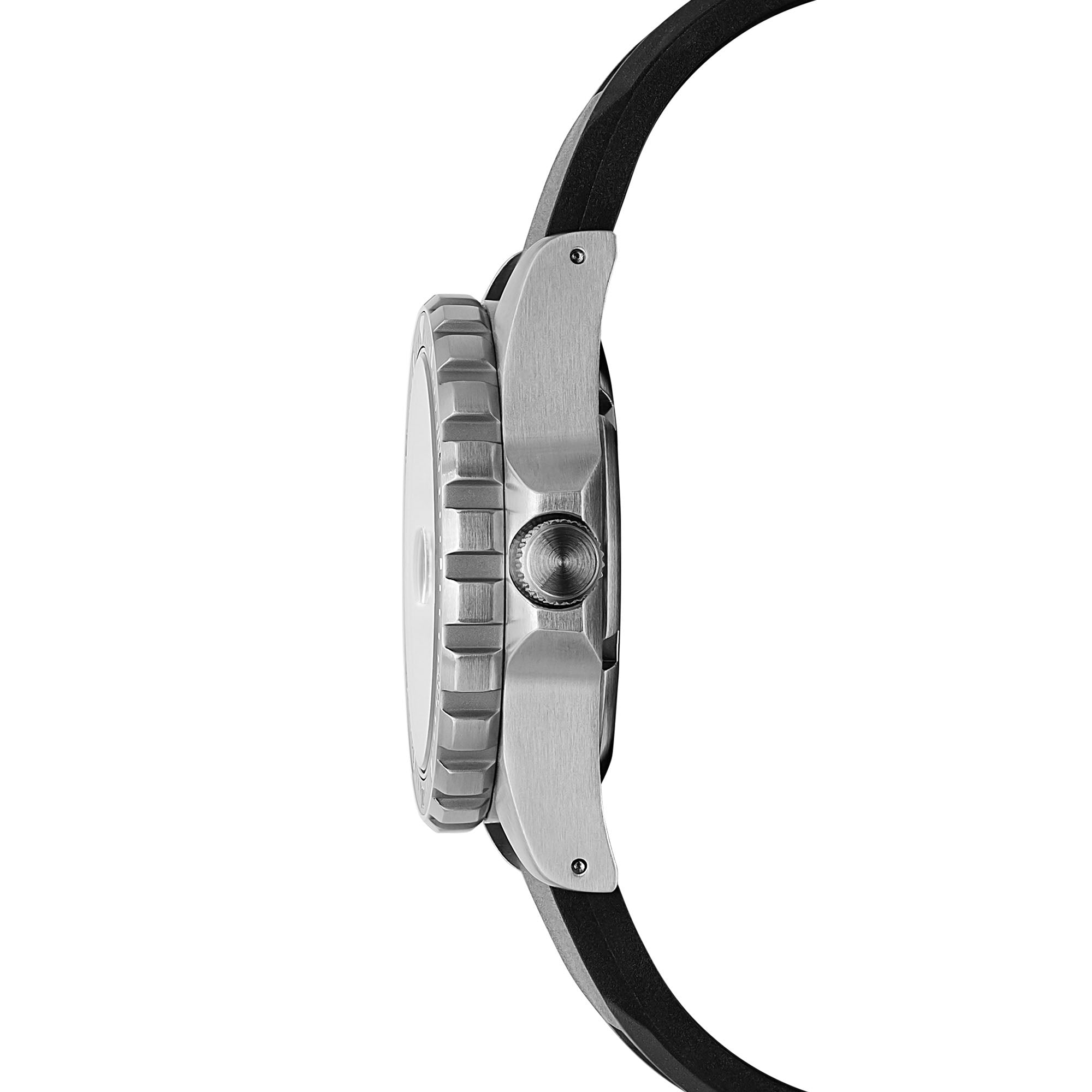 MARATHON DIVER'S AUTOMATIC OSAR-D - 41MM - MARAGLO - BLACK DIAL - RUBBER STRAP