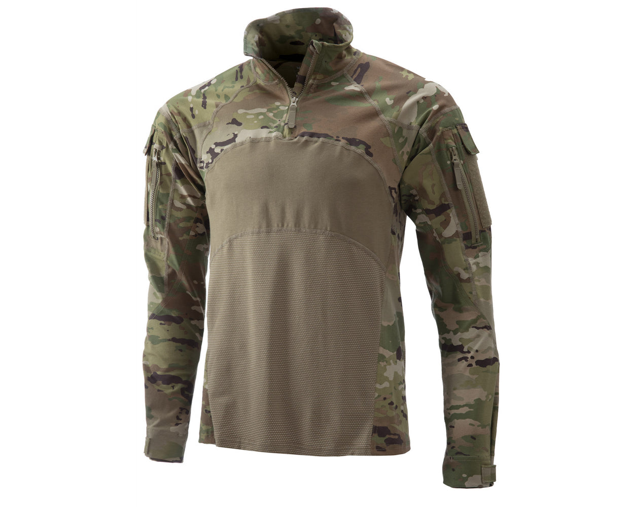 USGI Army OCP Scorpion Advanced 1/4 Zip Combat Shirt, New