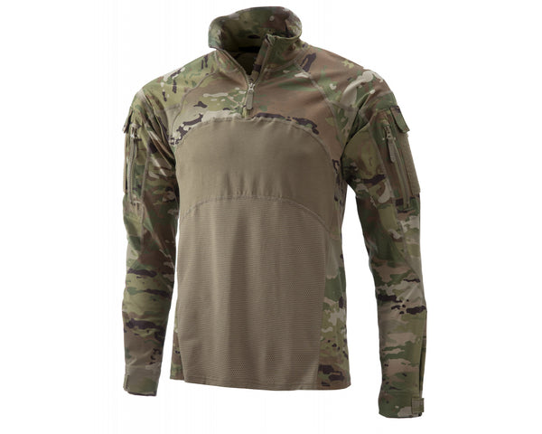 USGI Army OCP Scorpion Advanced 1/4 Zip Combat Shirt, New