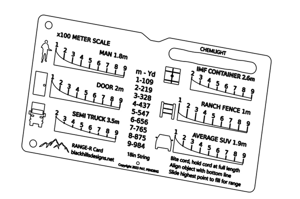 Black Hills Designs RANGE-R Card Flex