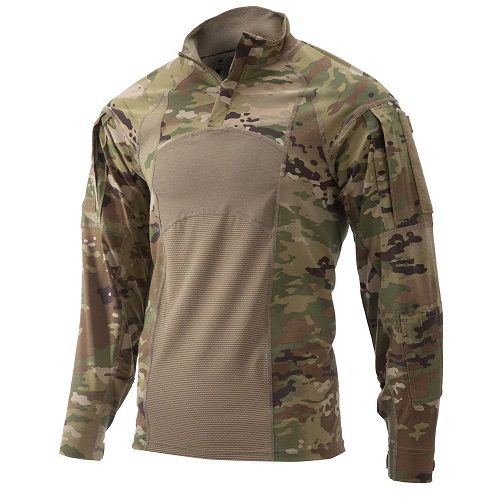 USGI Army OCP Scorpion Advanced 1/4 Zip Combat Shirt, New