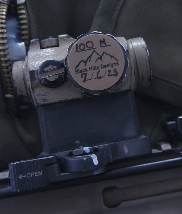 Black Hills Designs ZERO-R Sticker 5 Pack