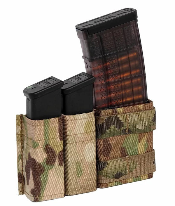 Esstac KYWI 1+2 Side by Side Shorty W/Webbing Magazine Pouch