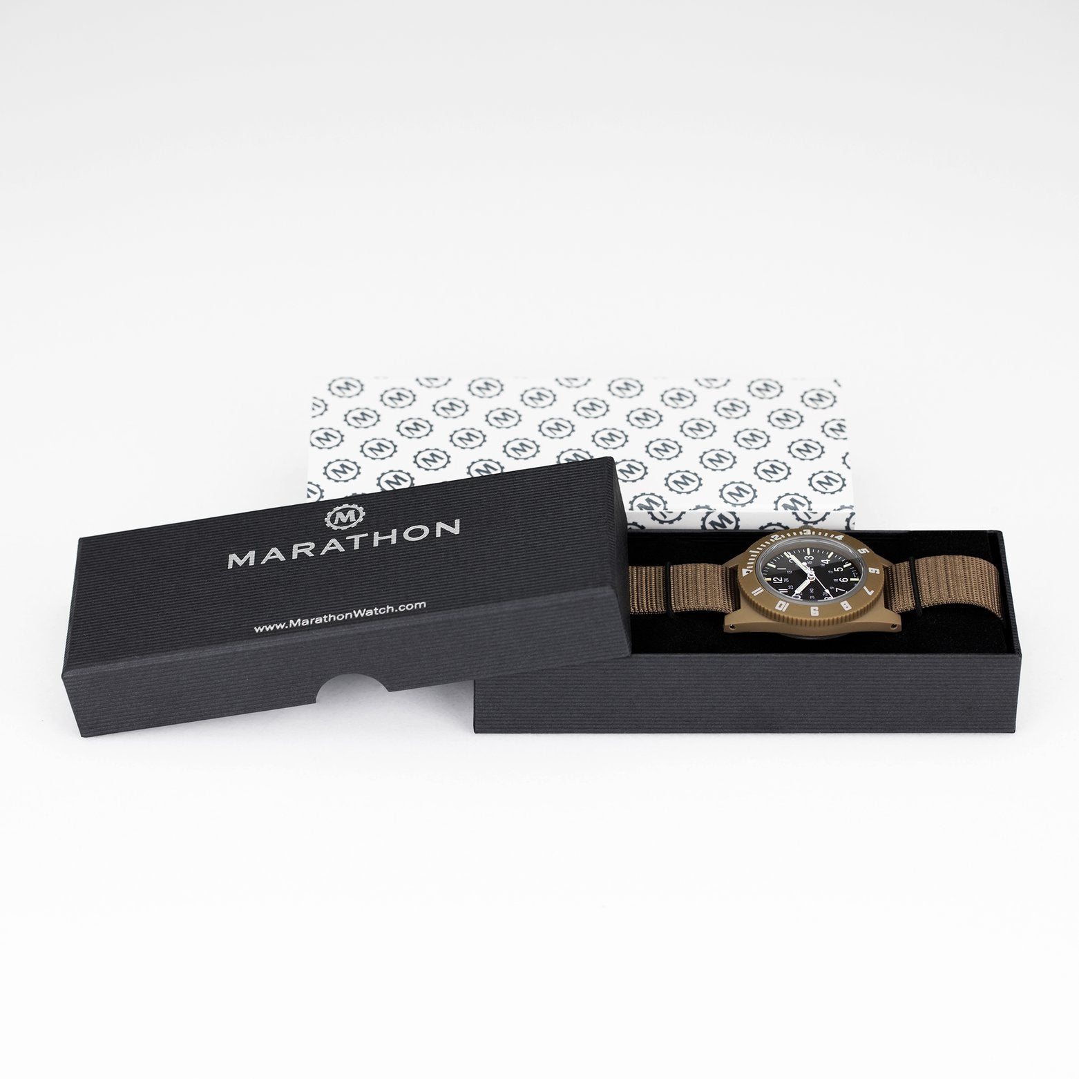 MARATHON PILOT'S NAVIGATOR - NO DATE - 41MM - TAN - US GOVERNMENT MARKED